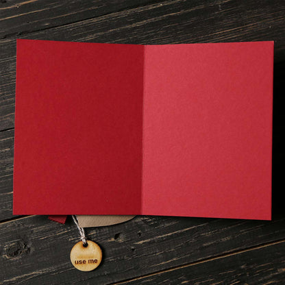 Ribbon Valentines Scratch Card