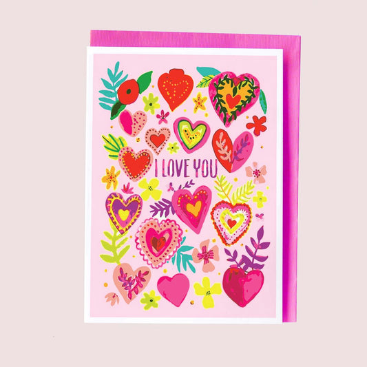 Floral Love Valentine's Card