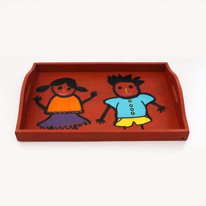 Freinds Wooden Tray