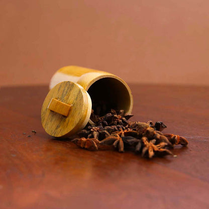 Bamboo Spice Bottle Small