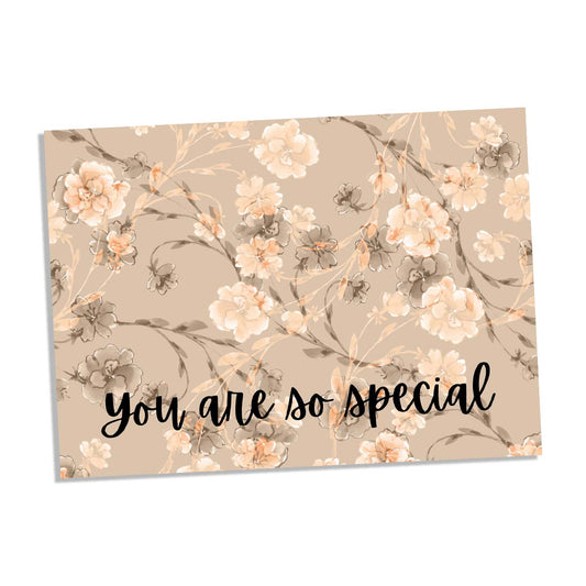 You are so special card
