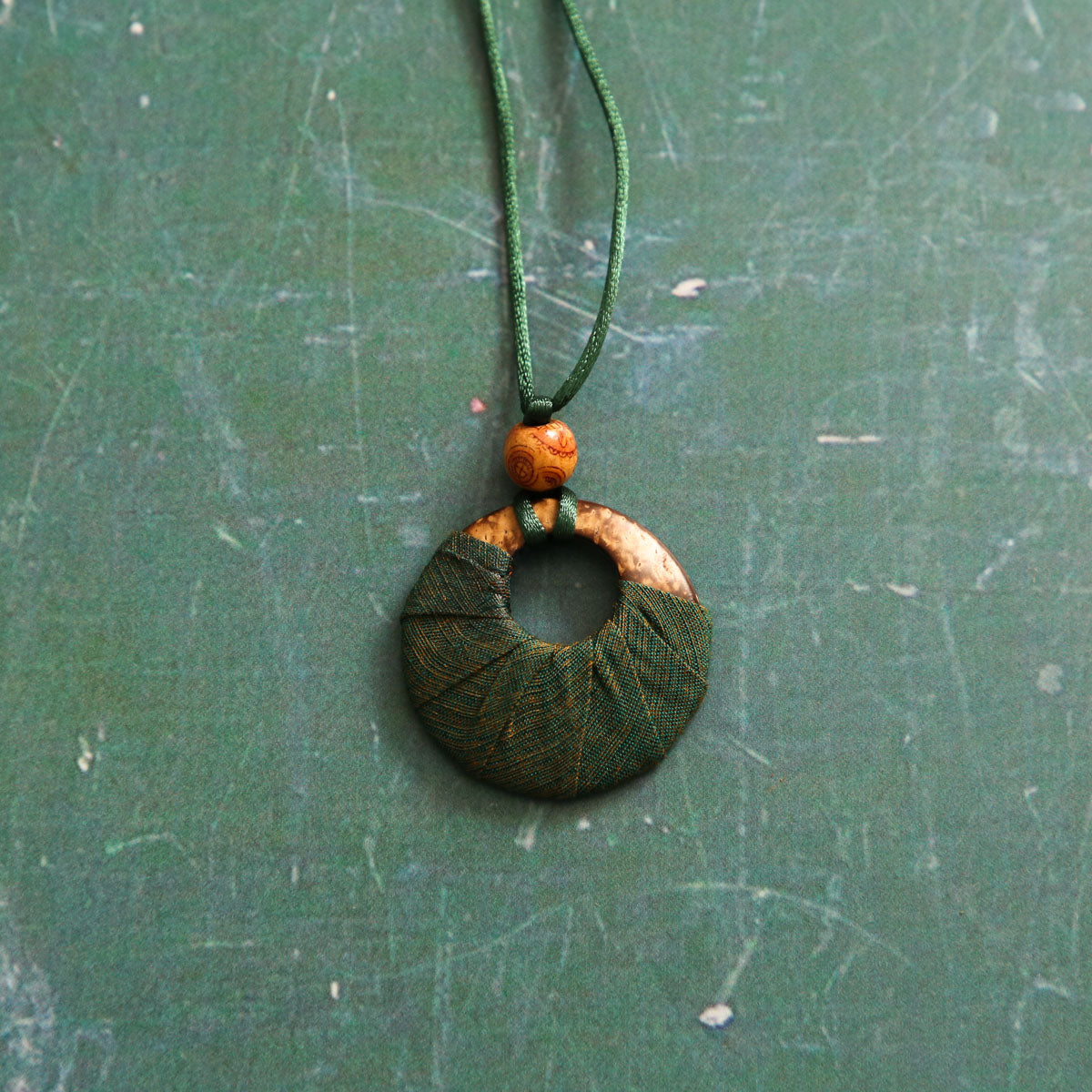 Emerald Circle Necklace