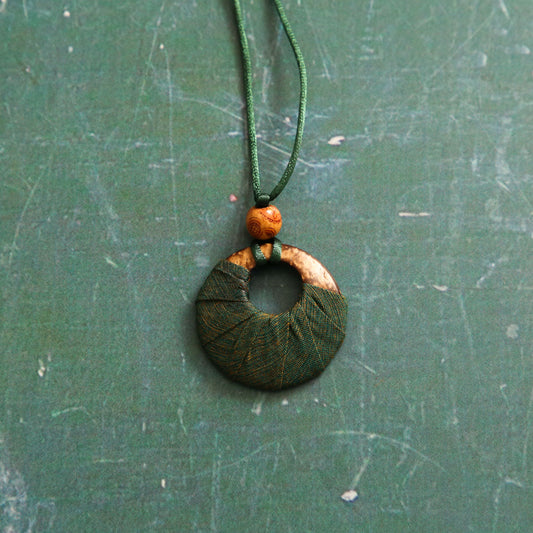 Emerald Circle Necklace