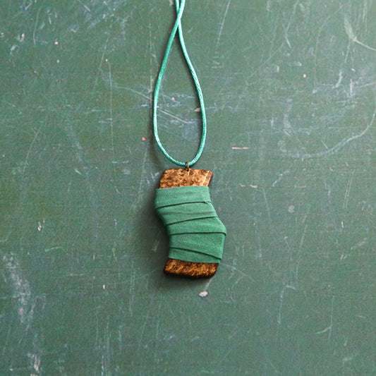 Sage Wrap Necklace