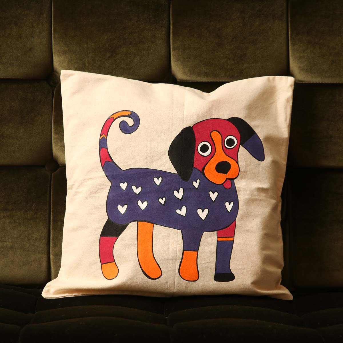 Woof Cushion Cover