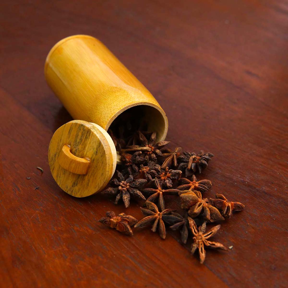 Bamboo Spice Bottle Large