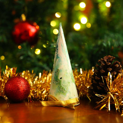 Marbled Green Mini Christmas Tree