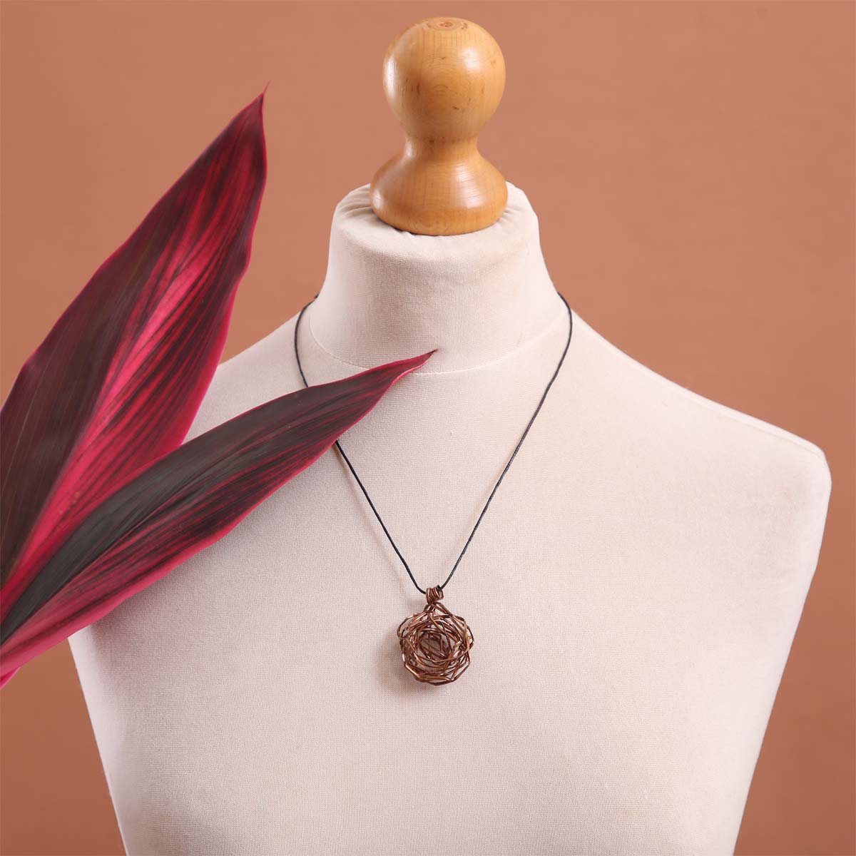 Copper Nest Necklace