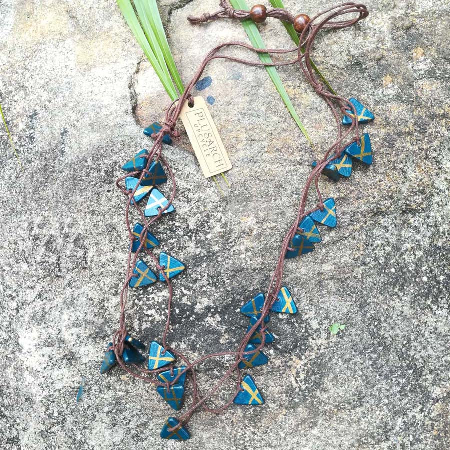 Triangle Paper Necklace