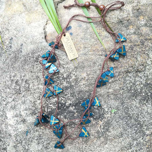 Triangle Paper Necklace