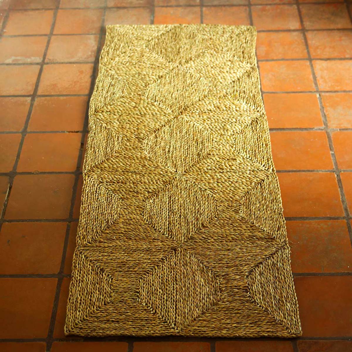 Rectangular Reed Door Mat