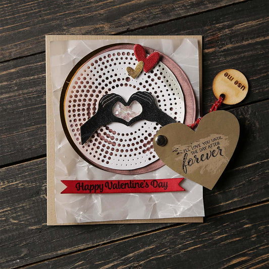 Cutout Valentines Scratch Card