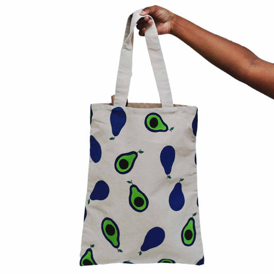 Blue Avo Tote Bag