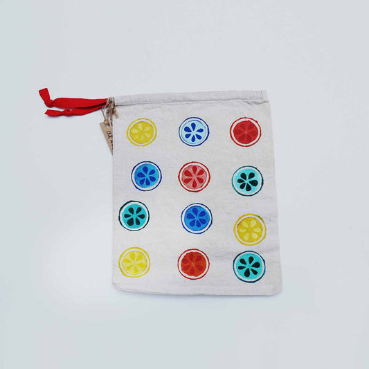 Lemons Drawstring Bag