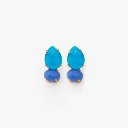 Blue Hues Lapis Earring