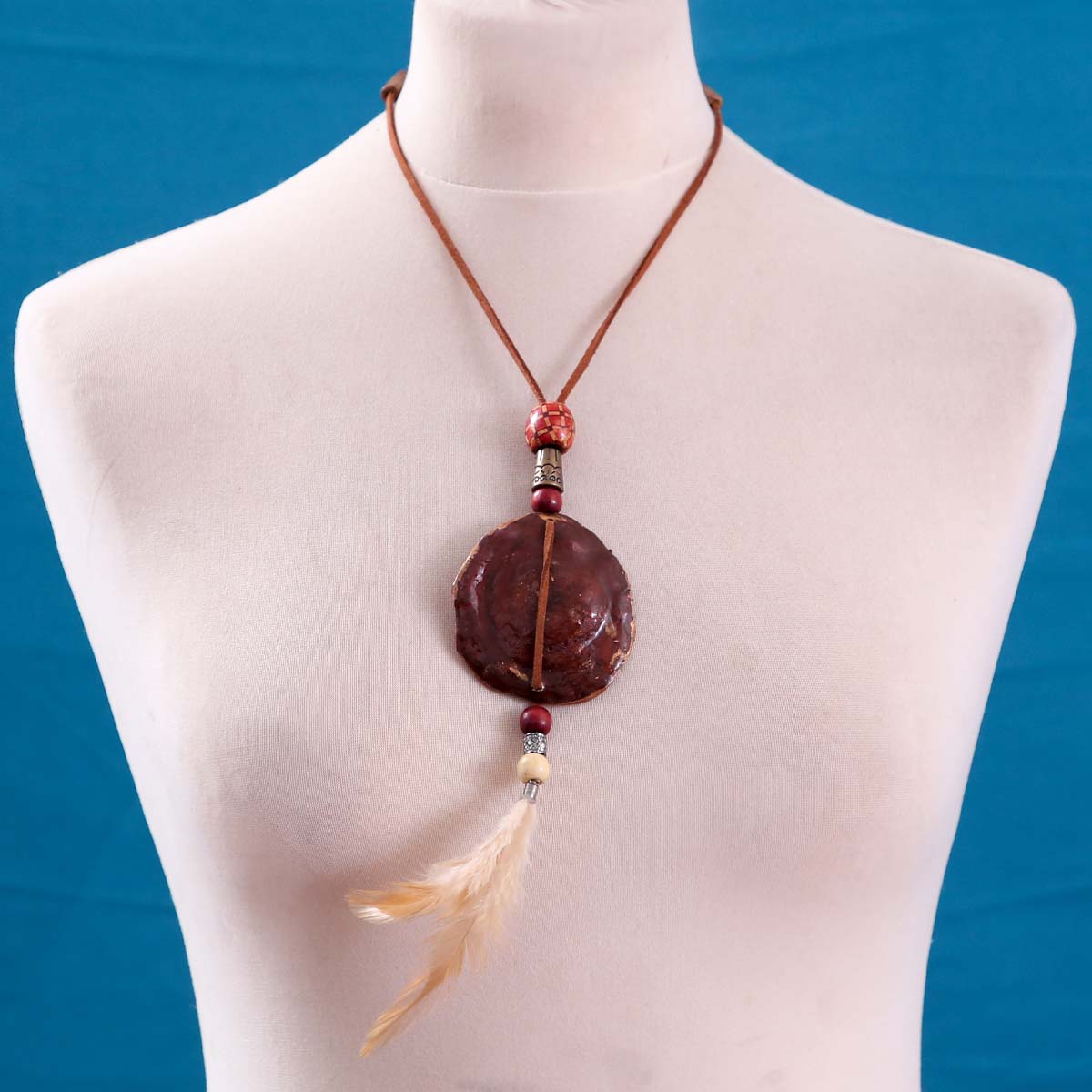 Boho Feather Necklace