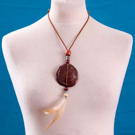 Boho Feather Necklace