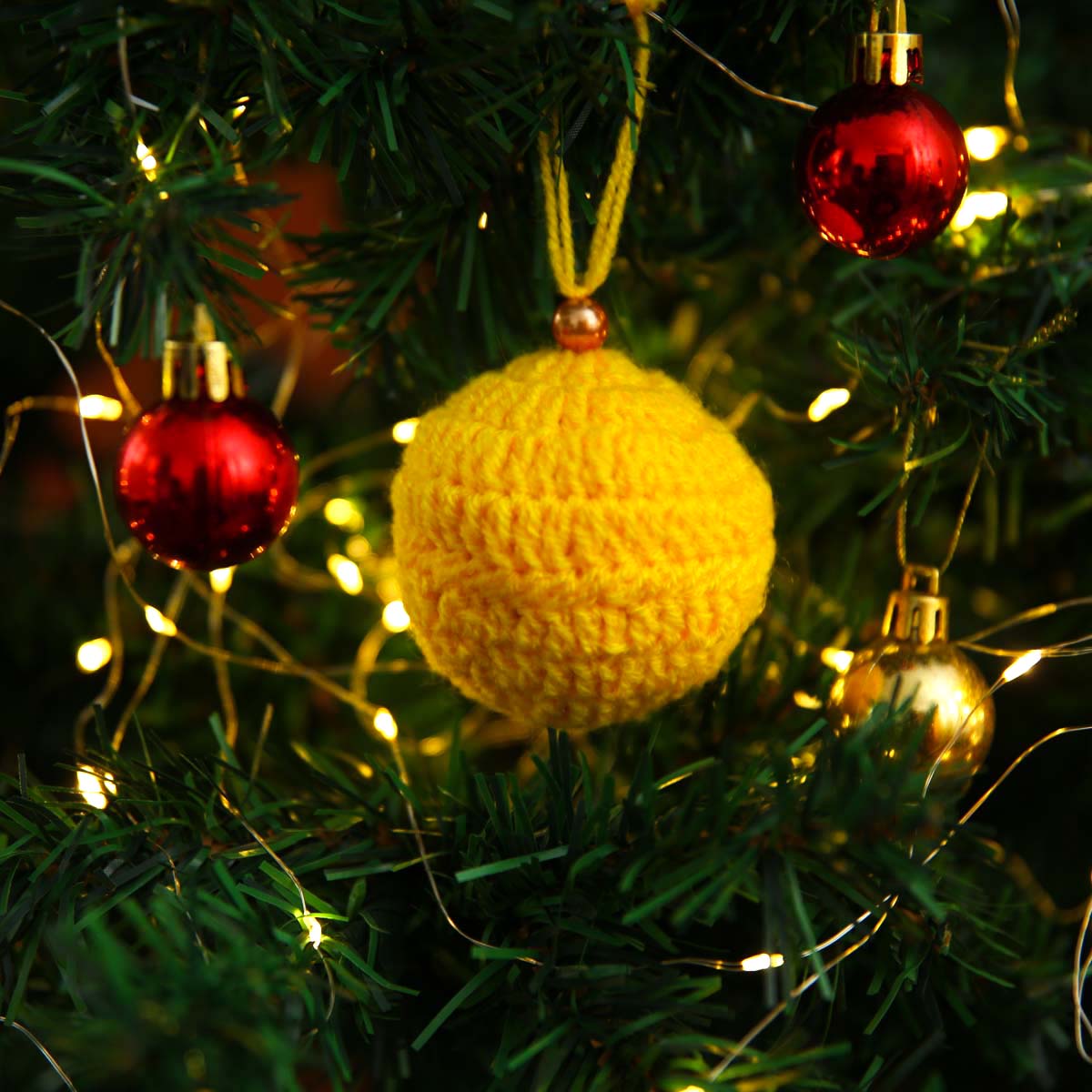 Magical Orb Wool Ornament