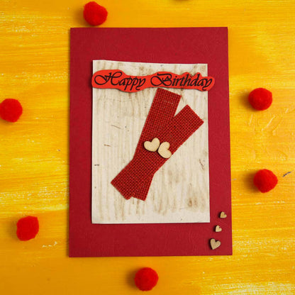 Hearty Happy Birthday Card