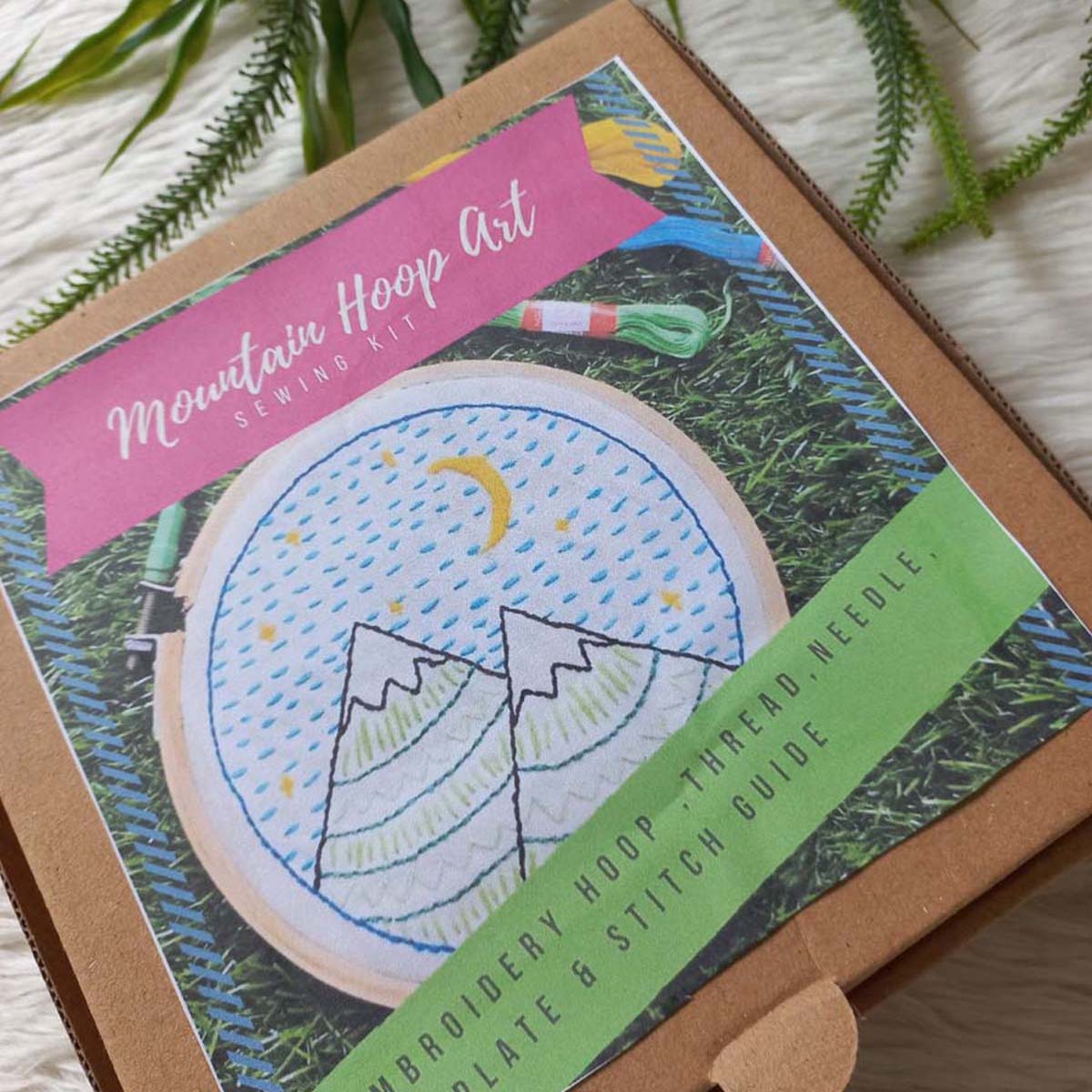 Mountains Embroidery Kit