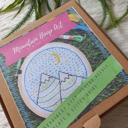 Mountains Embroidery Kit