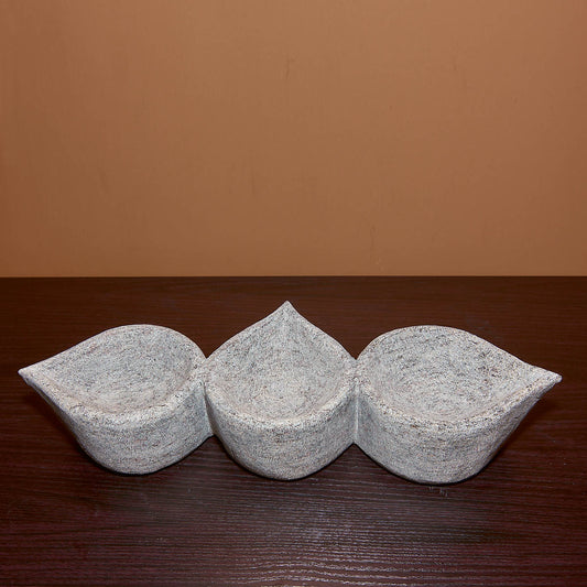 Triple Stone Oil Lamp