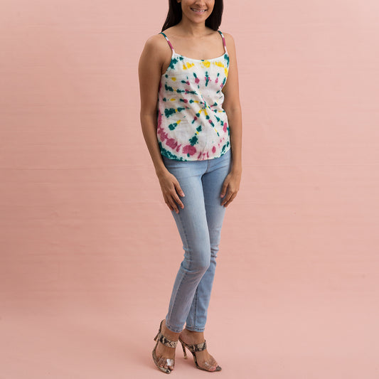 Looking Glass Batik Cami Top