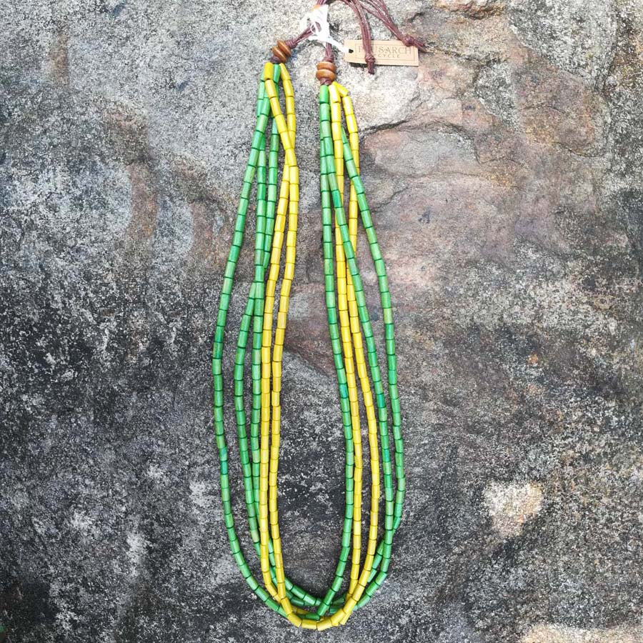 Lemon &amp; Lime Wooden Necklace