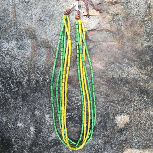 Lemon &amp; Lime Wooden Necklace