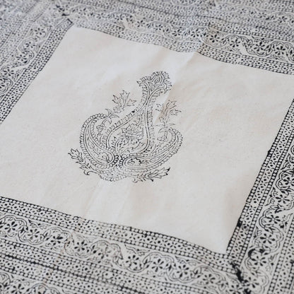 Turq Block Printed Table Cloth