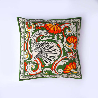 Colored Swan Cushion Cover