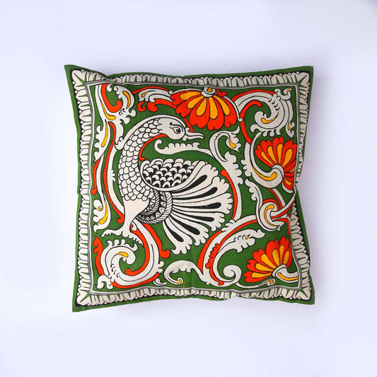 Colored Swan Cushion Cover