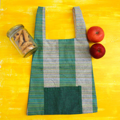 Green Foldable Shopper Bag