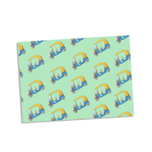 Tuk Tuk Greeting Card