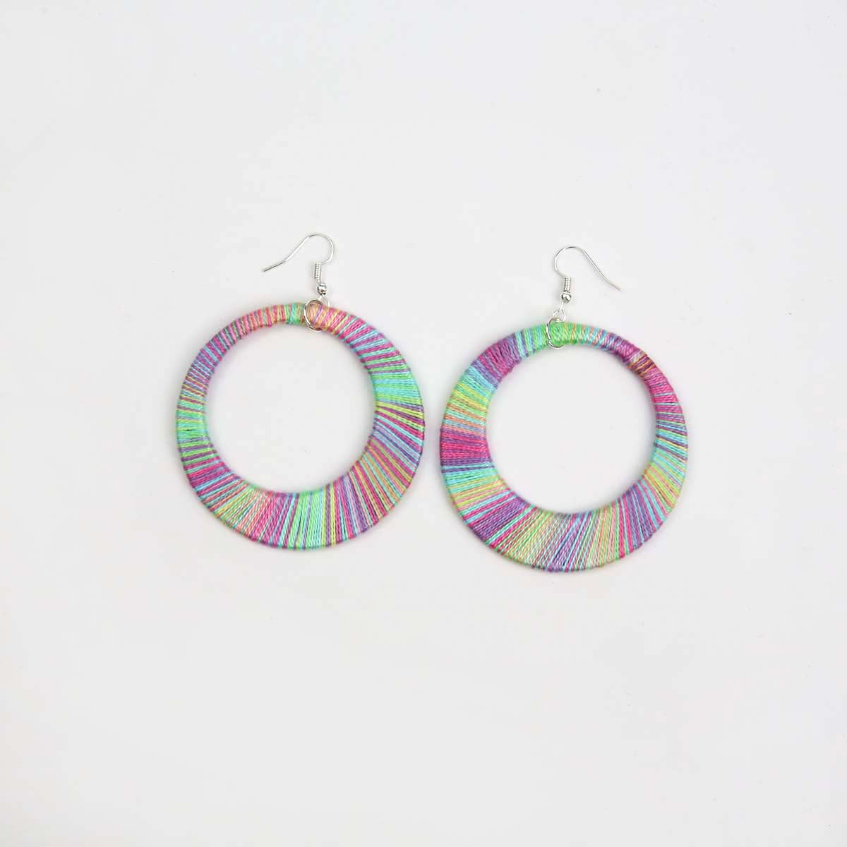 Palmy Hoop Earrings