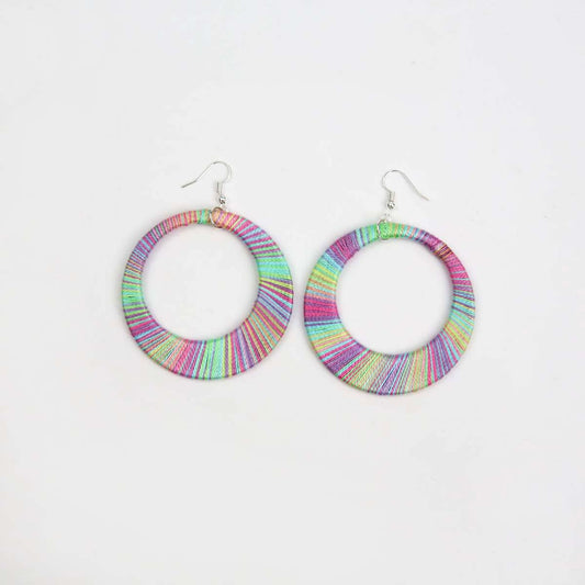Palmy Hoop Earrings