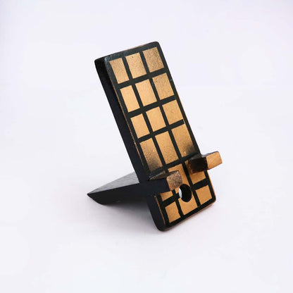 Golden Hour Wooden Phone Stand