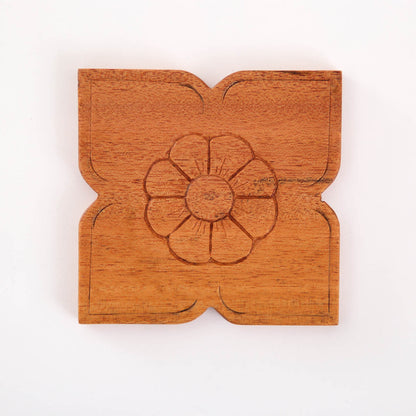 Vintage Floral Coaster Set