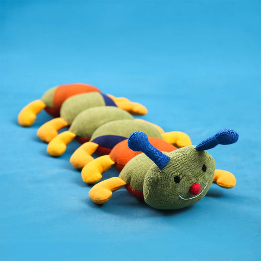 Caterpllar Coop Soft Toy