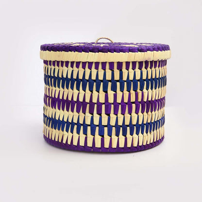 Purple Palmyra Storage Box