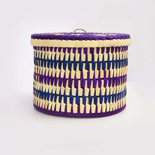 Purple Palmyra Storage Box