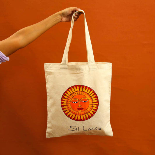 Sun Face Tote