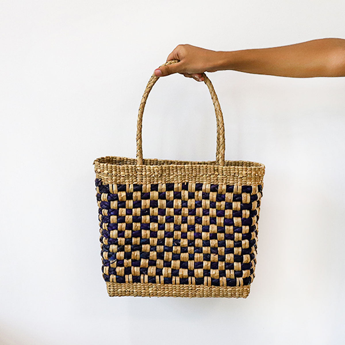 Palm Breeze Reed Bag