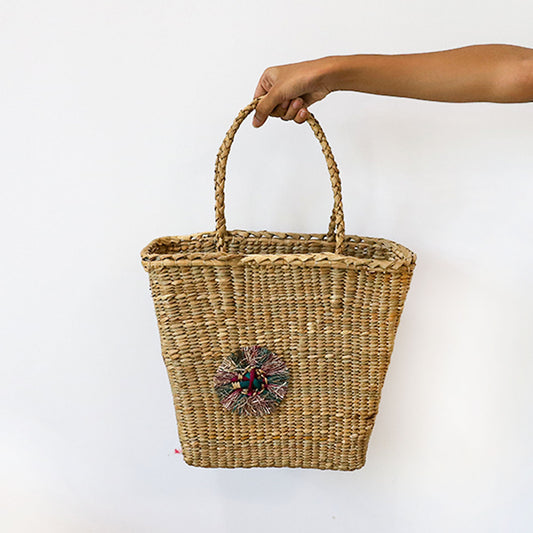 Sunset Silhouette Reed Bag