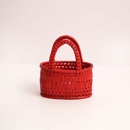 Ruby Palmyra Lunch Basket