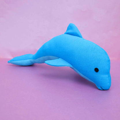 Didi Dolphin Handloom Soft Toy