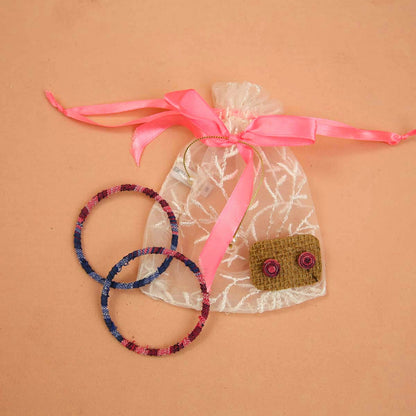 Silver Holly Gift Bag