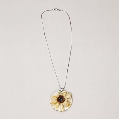 Wild Dandelion Resin Necklace