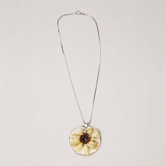 Wild Dandelion Resin Necklace