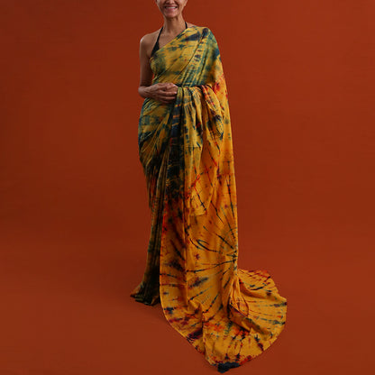 Dawn Tie Dye Saree